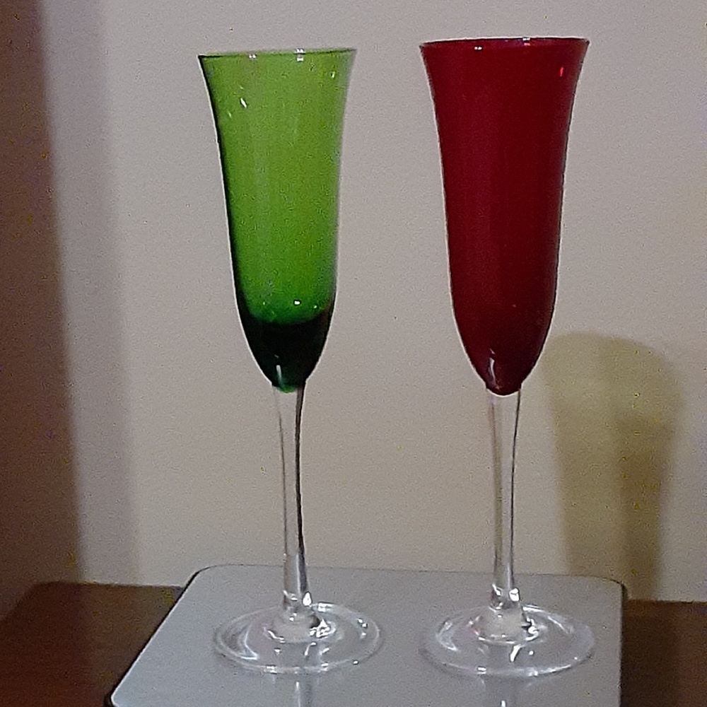 Champagne Crystal Flutes